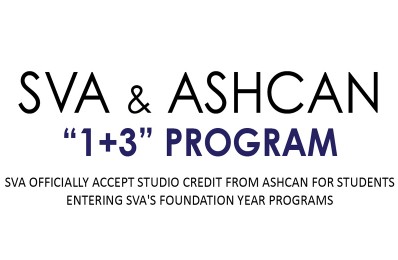SVA & ASHCAN “1+3” PROGRAM