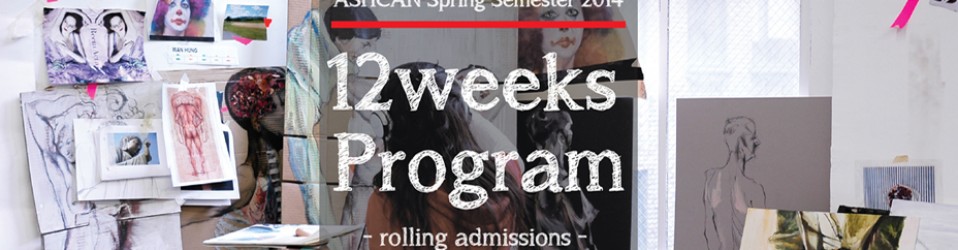 ASHCAN SPRING 2014 – 12 Weeks Art Program